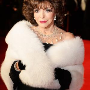 Joan Collins at event of Spectre (2015)