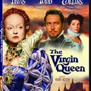 Bette Davis Joan Collins and Richard Todd in The Virgin Queen 1955
