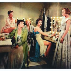June Allyson, Joan Collins, Dolores Gray, Harry James and Carolyn Jones in The Opposite Sex (1956)