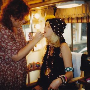 Celluloid Heroes on set make-up