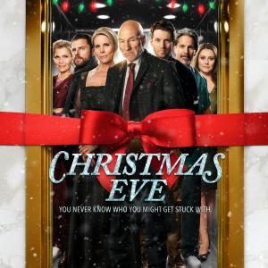 Patrick Stewart Gary Cole Shawn Southwick Cheryl Hines James Roday Jon Heder and Julianna Guill in Christmas Eve 2015