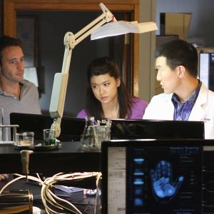 Still of Grace Park Brian Yang and Alex OLoughlin in Hawaii Five0 2010