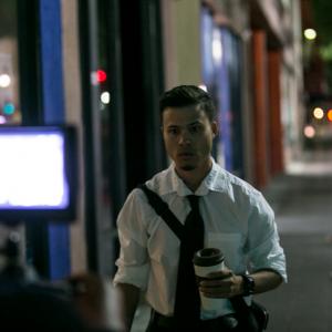 A still from on the set of A Day Short directed by Pepper Cross