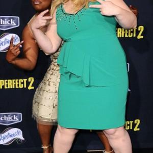 Ester Dean And Rebel Wilson Pitch Perfect 2 Premiere