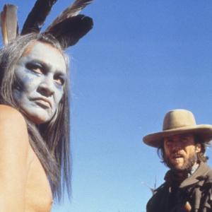 Still of Clint Eastwood and Will Sampson in The Outlaw Josey Wales 1976