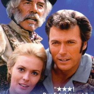 Clint Eastwood Lee Marvin and Jean Seberg in Paint Your Wagon 1969