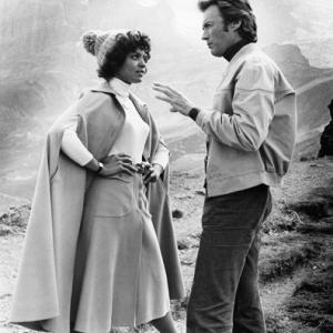 Clint Eastwood directs Vonetta McGee THE EIGER SANCTION 1977 Universal IV