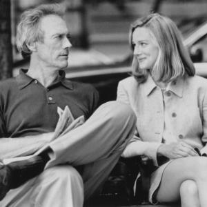 Still of Clint Eastwood and Laura Linney in Absolute Power 1997