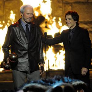 Clint Eastwood and Ben Stiller