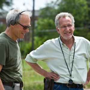 Still of Clint Eastwood and Tom Stern in Gran Torino 2008