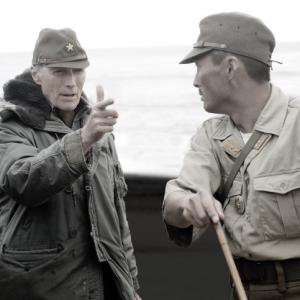 Clint Eastwood and Ken Watanabe in Letters from Iwo Jima 2006