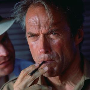 Still of Clint Eastwood and George Dzundza in White Hunter Black Heart (1990)