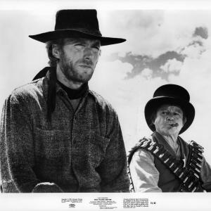 Still of Clint Eastwood and Billy Curtis in High Plains Drifter 1973