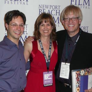 Matt McUsic Penny Peyser and Doug McIntyre at the Newport Beach Film Festivals West Coast Premiere of Trying To Get Good