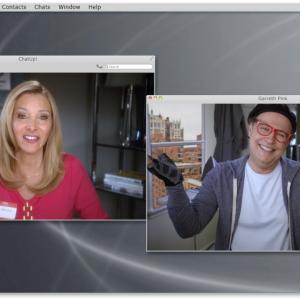 Still of Billy Crystal and Lisa Kudrow in Web Therapy 2011