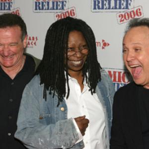Whoopi Goldberg Robin Williams and Billy Crystal at event of Comic Relief 2006 2006