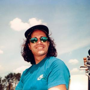 Gerard de Marigny on the golf course in Brooklyn, NY - c. 1996.