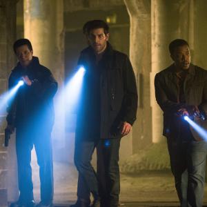 Still of Russell Hornsby, Reggie Lee and David Giuntoli in Grimm (2011)
