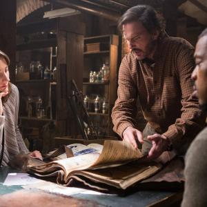 Still of Russell Hornsby Silas Weir Mitchell and Bree Turner in Grimm 2011