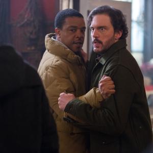 Still of Russell Hornsby and Silas Weir Mitchell in Grimm (2011)
