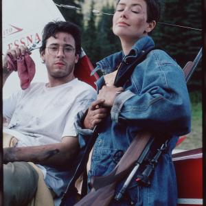 Still of Rob Morrow and Janine Turner in Northern Exposure 1990