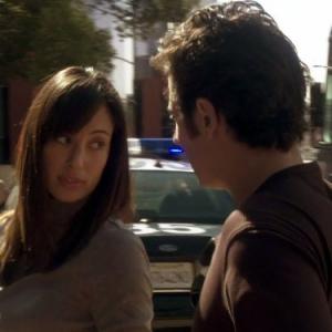 Still of Rob Morrow and Aya Sumika in Numb3rs 2005