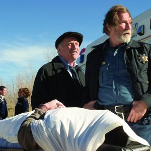 Richard Dreyfuss and James Gammon in Silver City 2004