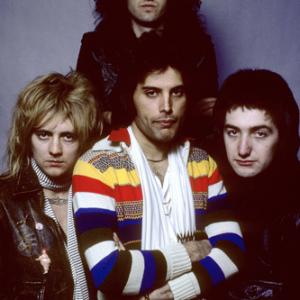 Queen's Freddie Mercury, Roger Taylor, Brian May and John Deacon