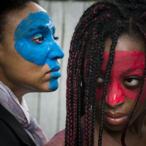 Tohry Petty-Ariel (left) and Cerina Johnson-Caliban (right) are a part of the cast of Sweet Tea Shakespeare production of 'The Tempest.'