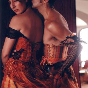 Costumes designed by Eloise Kazan for Carlota, the one from the Garden of Belgium, Choreographer: Oscar Ruvalcaba, Danza UNAM, Mexico City, 2004