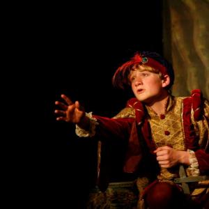 Ethan Paisley as Cinderellas Prince in Into The Woods 2013