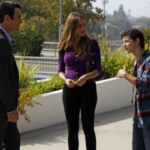 Still of Sofía Vergara, Ty Burrell and Caleb Thomas in Moderni seima (2009)