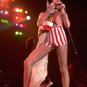 Queens Freddie Mercury performing 1978