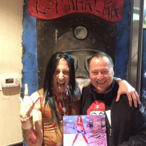 With friend George Mihalka My Bloody Valentine 1981 at Horror Rama Toronto 2015