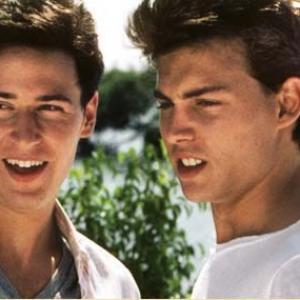 Still of Johnny Depp and Rob Morrow in Private Resort 1985