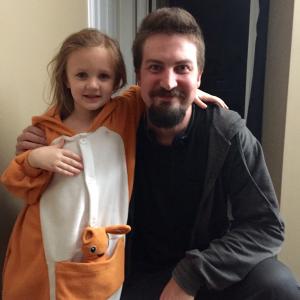 Chandler Head with Outcast director Adam Wingard
