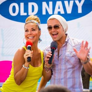 Hosting the Old Navy National Tour with Joey Lawrence  Jordan Knight 2012