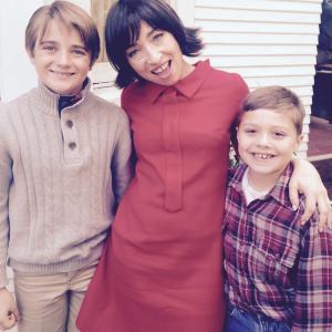 Andrew Marheineke (Richie), Naomi Grossman (mom), and Brent Anthony (Tommy) for The Chair