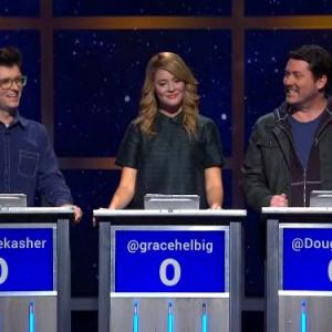 Still of Doug Benson, Moshe Kasher and Grace Helbig in @midnight (2013)