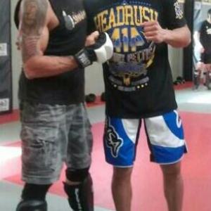 Adrenaline Man aka Andre Relentless Alexsen training with Current UFC Feather weight MMA Chapion Anthony Showtime Pettis