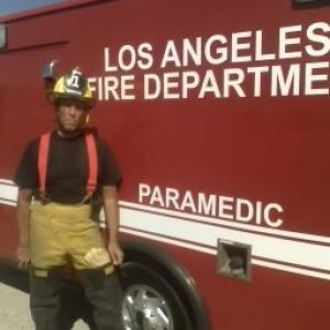 Andre Alexsen Enrique Iglesias shoot Principal Fireman Stunt Coordinator