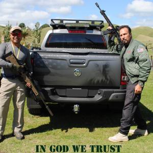 Adrenaline Man!Andre RelentlessAlexsen  Top Weapons Instructor and CoHost ChrisDAGMANCadag at home on the range!For God Family and Country!God Bless America  Our Military  The SAS ! God Protect New Zealand !Its Go Time !
