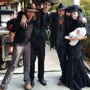 A hug from the Actors  WritersDirectors of DEAD STILL a SyFy Channel film  Contributed Costumes from Steampunk Works