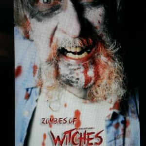 Ralph Cobert of Steampunk Works playing a Zombie in WITCHES BLOOD