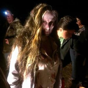 more makeup..... Witches Blood a Ryan Scott Weber Film .. me as a zombie