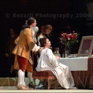 John performing in the Seattle Opera production of Der Rosenkavalier