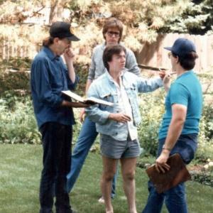 David Boles directing on location during Watershed filming.