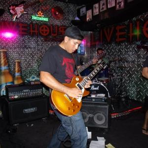 I was rhythm guitarist for Guam based rock band 