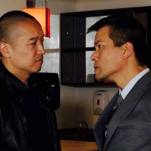 Henry Lee confronts Cooper Chow in Gold Mountain