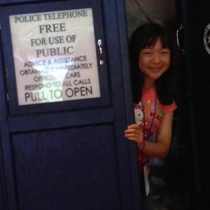 Emma is a real Doctor Who fan!